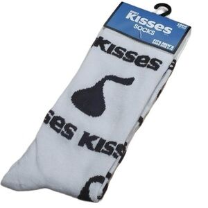 Hershey's Kisses Novelty Socks-White